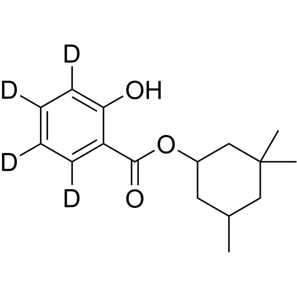 Homosalate-d4 (Homomenthyl salicylate-d4)